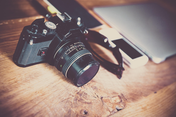 Documentary filmmaking camera and interview setup